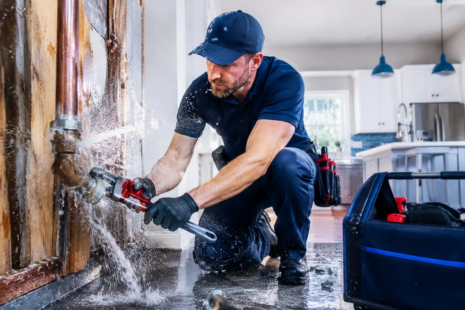 Local emergency pipe repair professionals in Nu Mine, PA